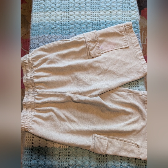 Boys Beige Cargo Sports Shorts Buffalo David Britton Parker Slim Fit Size 14/16 - Picture 2 of 8
